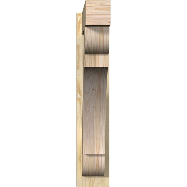 Olympic Block Rough Sawn Outlooker, Douglas Fir, 6W X 28D X 32H